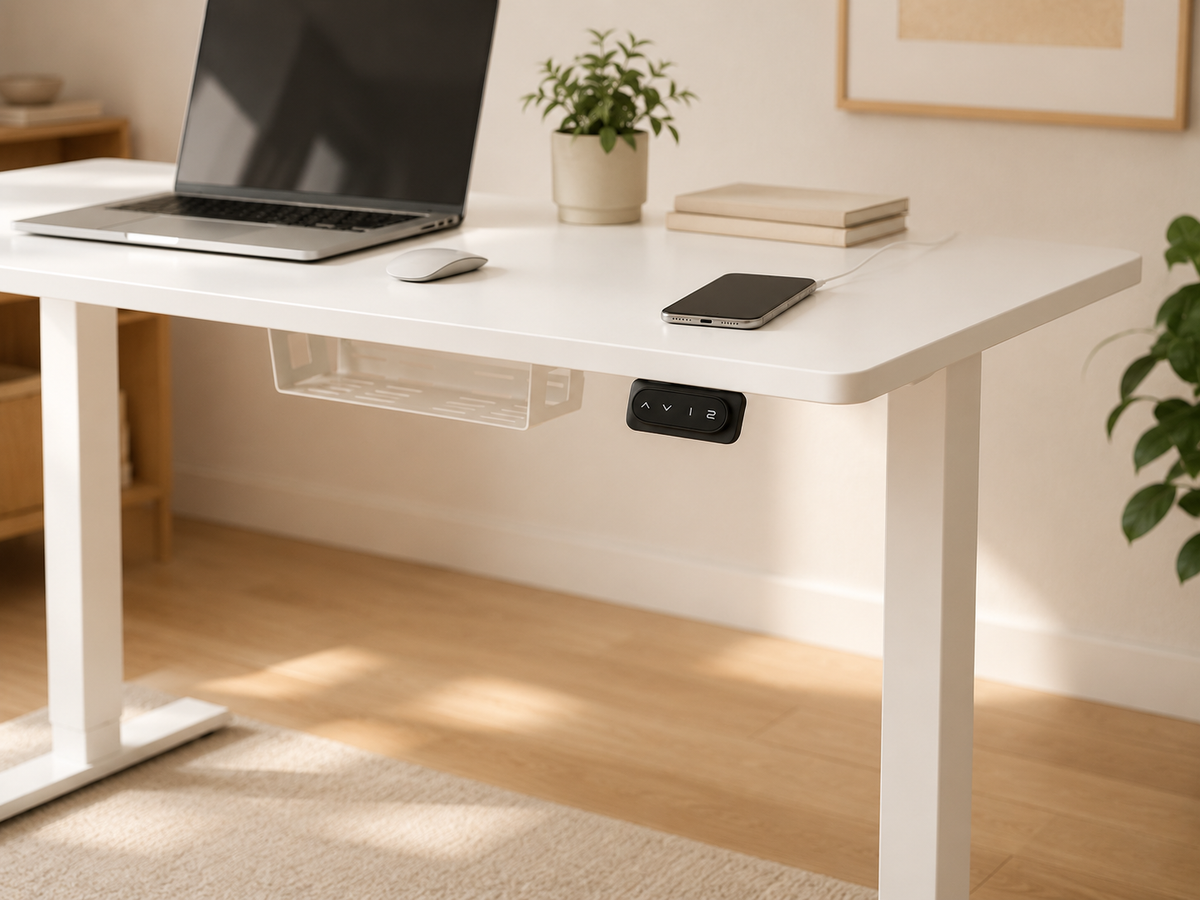 Bureau assis-debout électrique HAEST 140 × 60 cm