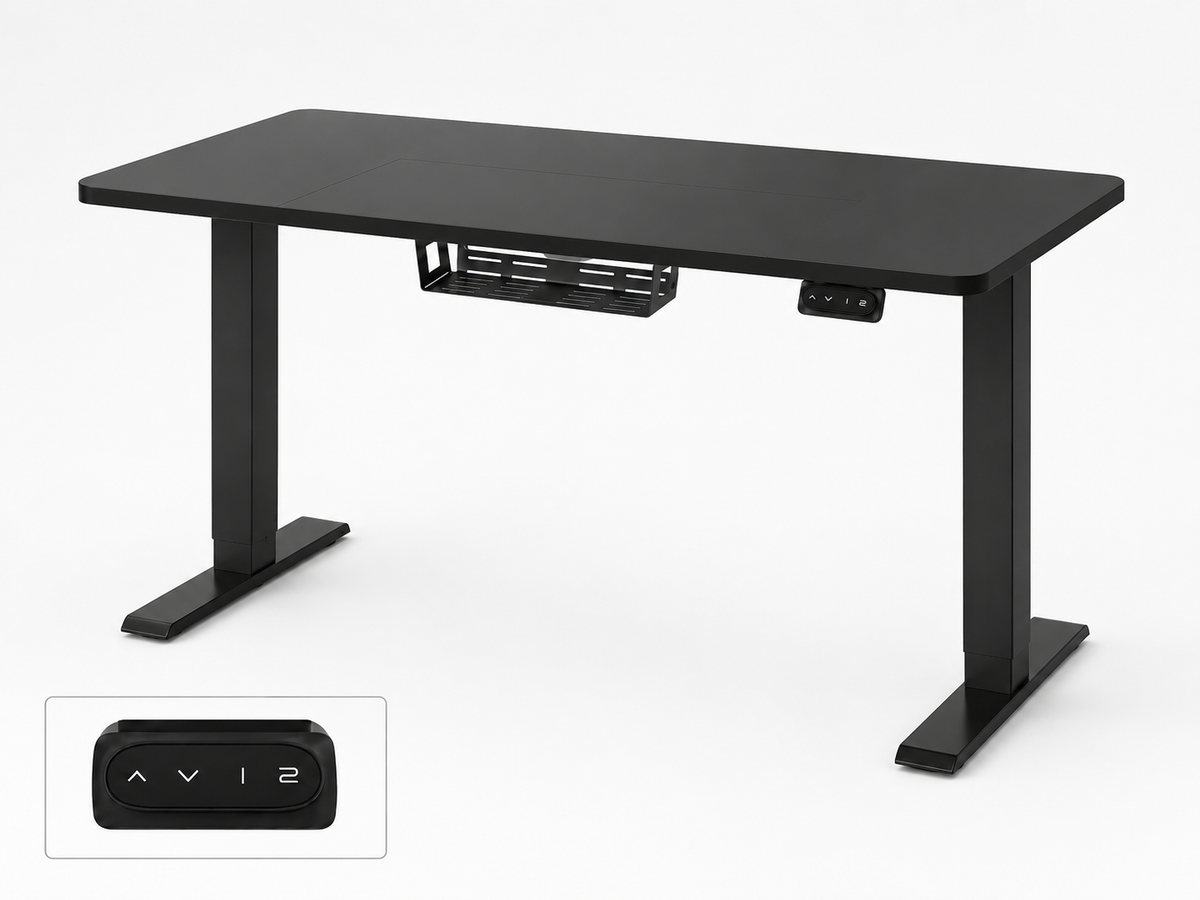 Bureau assis-debout électrique HAEST 140 × 60 cm
