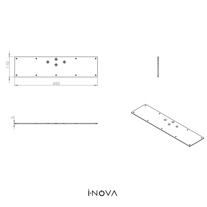 Plateau FLAT – vue 3